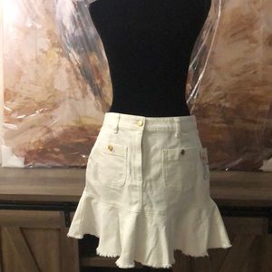 New Michael Kors White skirt